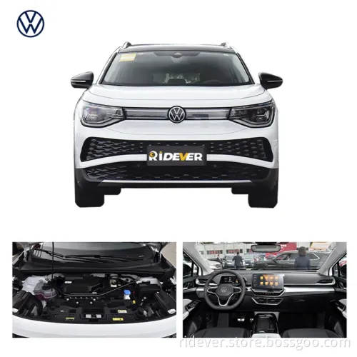 Ridever Best Price 2022 FAW VW ID6 Crozz Pure+ Plus PRO 5 Doors 6 Seats 7 Seats SUV Long Range Battery New Energy Cars Used